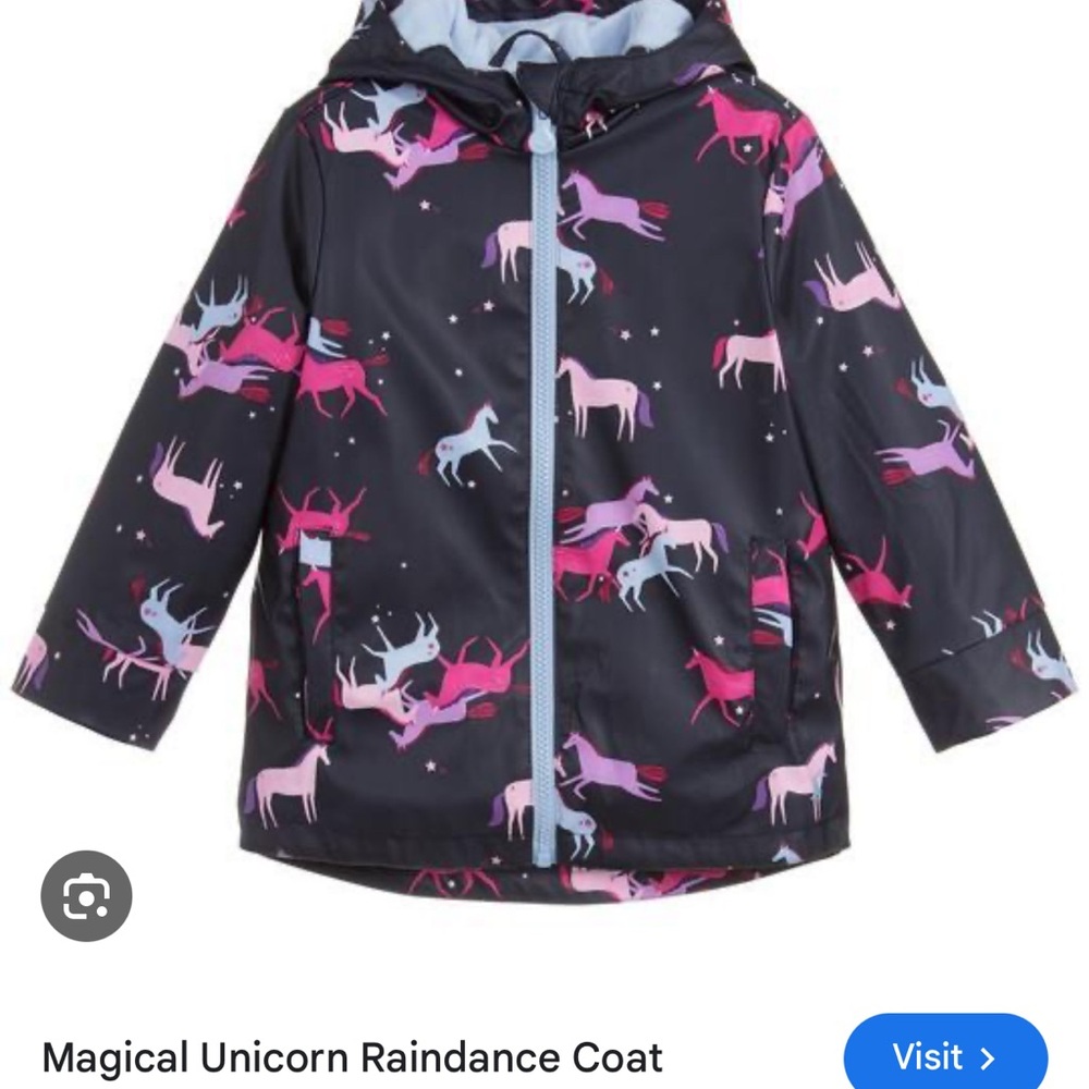 Joules Magical Unicorn Raincoat
